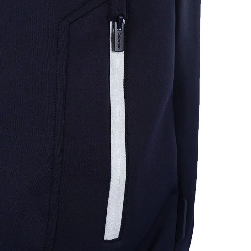 CALVIN KLEIN Brookhill Technical Full Zip Men's Jacket (Navy) - Image 4