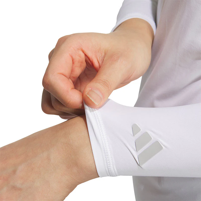 ADIDAS Mesh-Back Women's Long Sleeve Baselayer (White) - Image 3