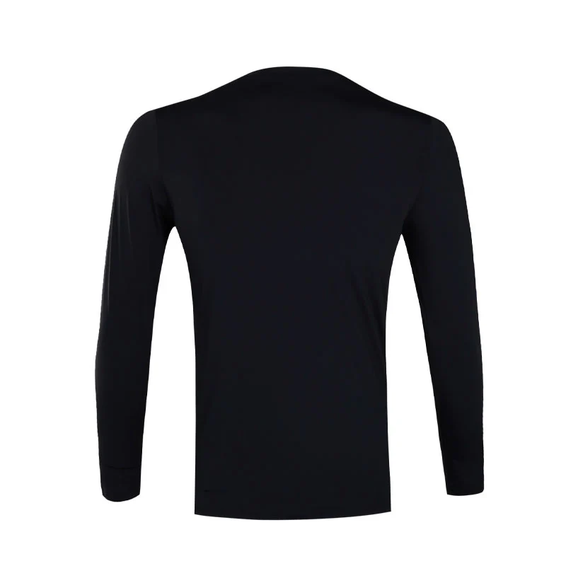 SPARMS Men's Round Neck Baselayer (Black) - Image 2
