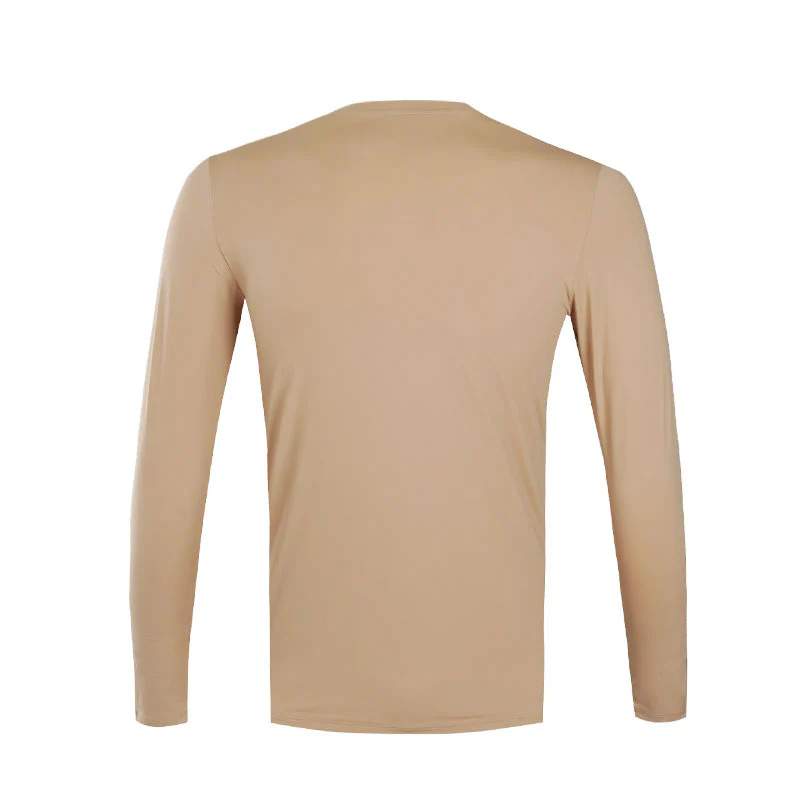 SPARMS Men's Round Neck Baselayer (Latte) - Image 2
