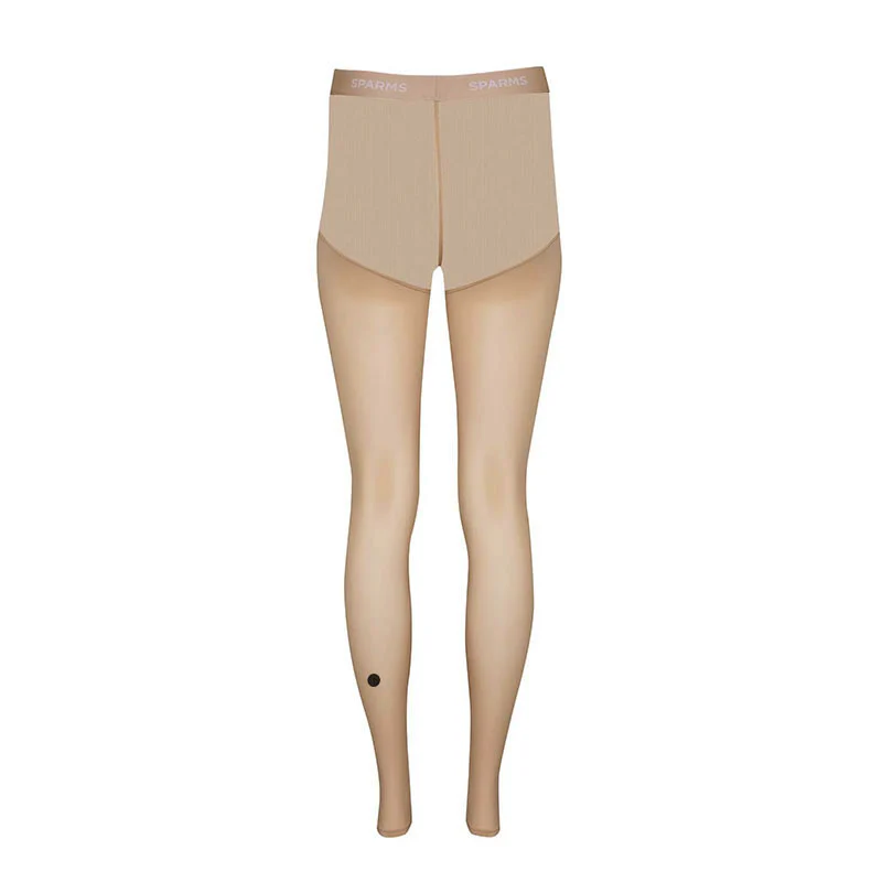 SPARMS Sun Protection Unisex Leggings (Latte) - Image 2