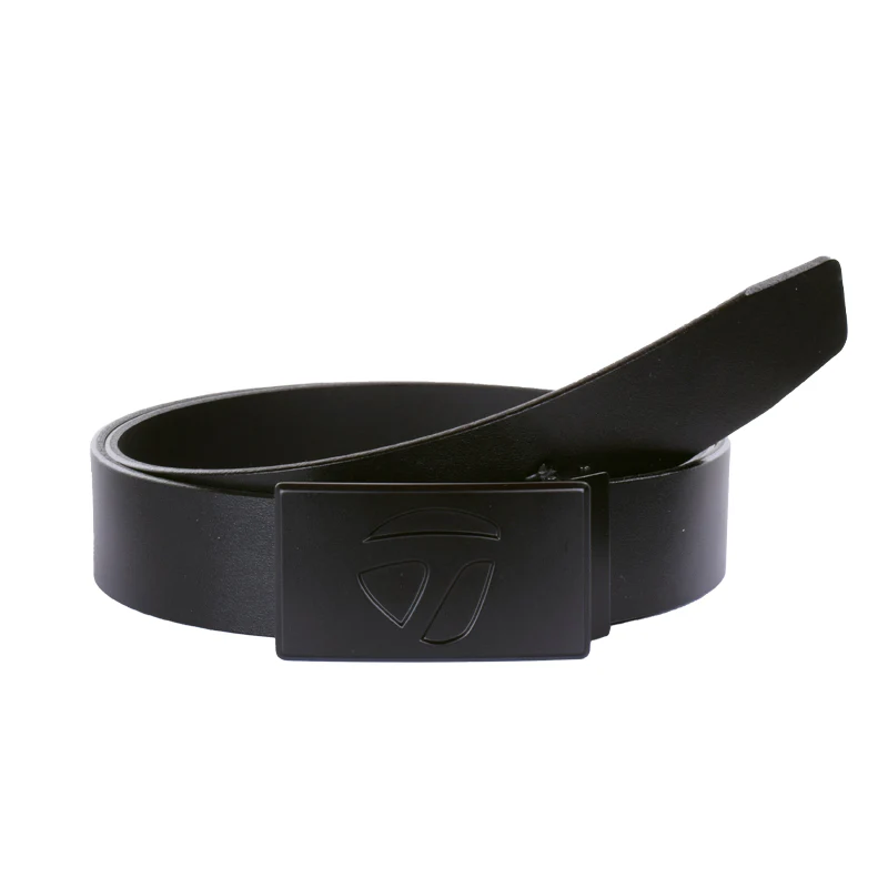 TAYLORMADE Men's Leather Belt (Black)