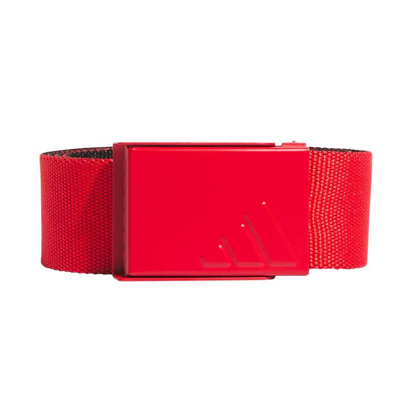 ADIDAS Reversible Webbing Men's Belt (Ruby/Black)
