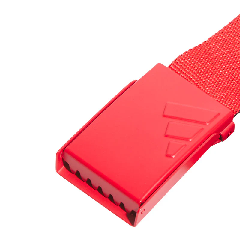 ADIDAS Reversible Webbing Men's Belt (Ruby/Black) - Image 4