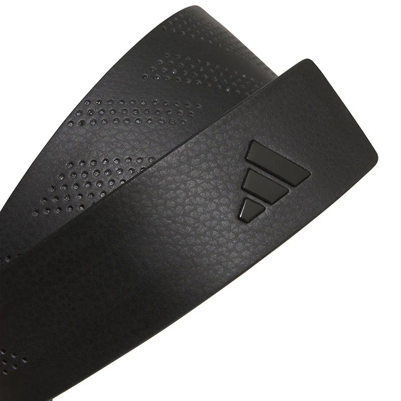 ADIDAS 3-Stripes Buckle PU Leather No Hole Men's Belt (Black) - Image 3