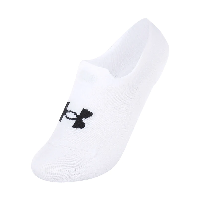UNDER ARMOUR Ultra Low 3-Pack Low Socks (Black/White) - Image 3