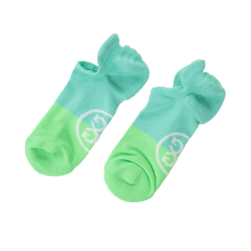 GFORE Two Tone Women's No-Show Socks (Lotus) - Image 4