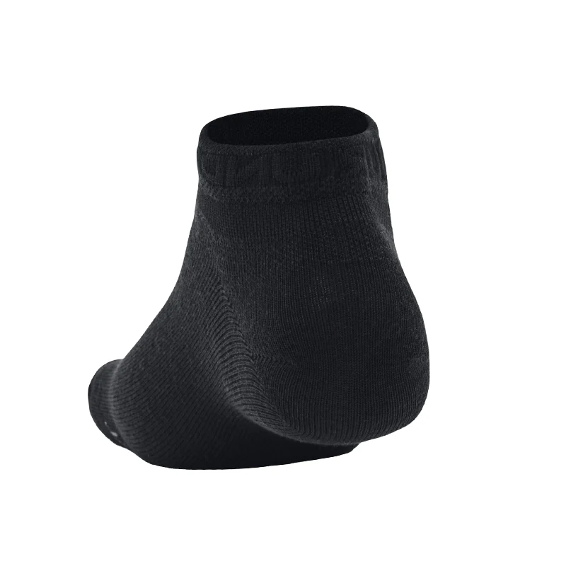 UNDER ARMOUR Essential 3-Pack Unisex Low Socks (Black) - Image 3