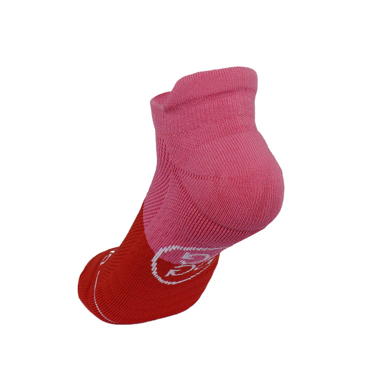GFORE Two Tone No-Show Women's Socks (Pink/Poppy) - Image 2