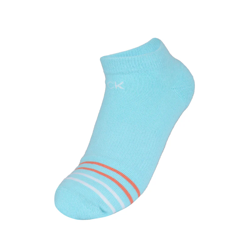 CALVIN KLEIN Tech 2-Pack Women's Ankle Socks (Blue/White) - Image 2
