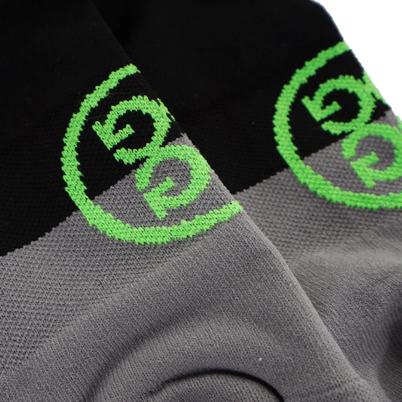 GFORE Two-Tone Low Cut Men's Socks (Onyx) - Image 3