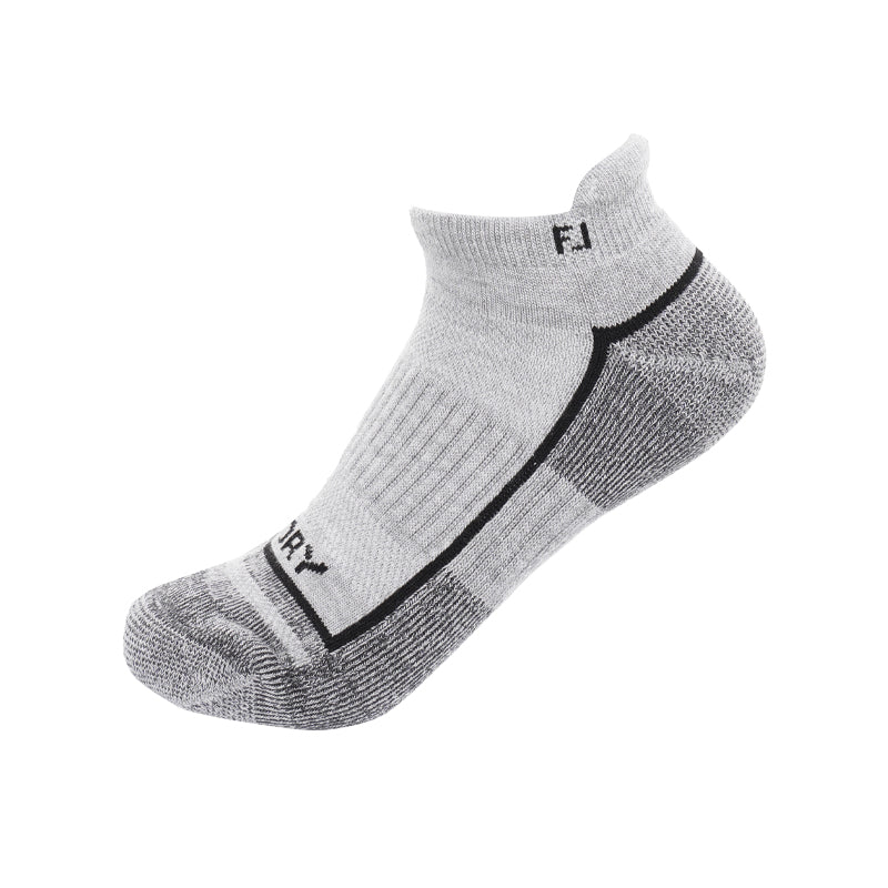 FOOTJOY ProDry Roll Tab Ankle Socks (Grey) - Image 3