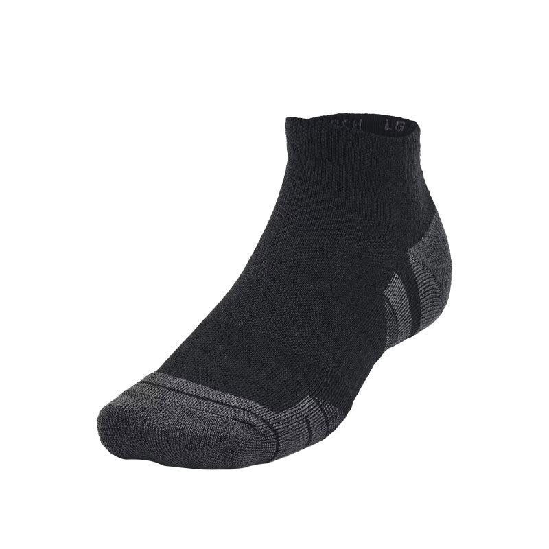 UNDER ARMOUR Performance Tech 3-Pack Low Cut Socks (Black) - Image 2