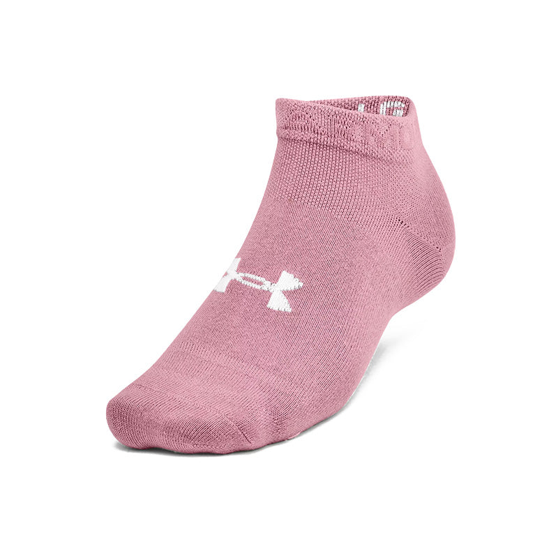 UNDER ARMOUR Essential 6-Pack Unisex Low Cut Socks (Pink) - Image 2