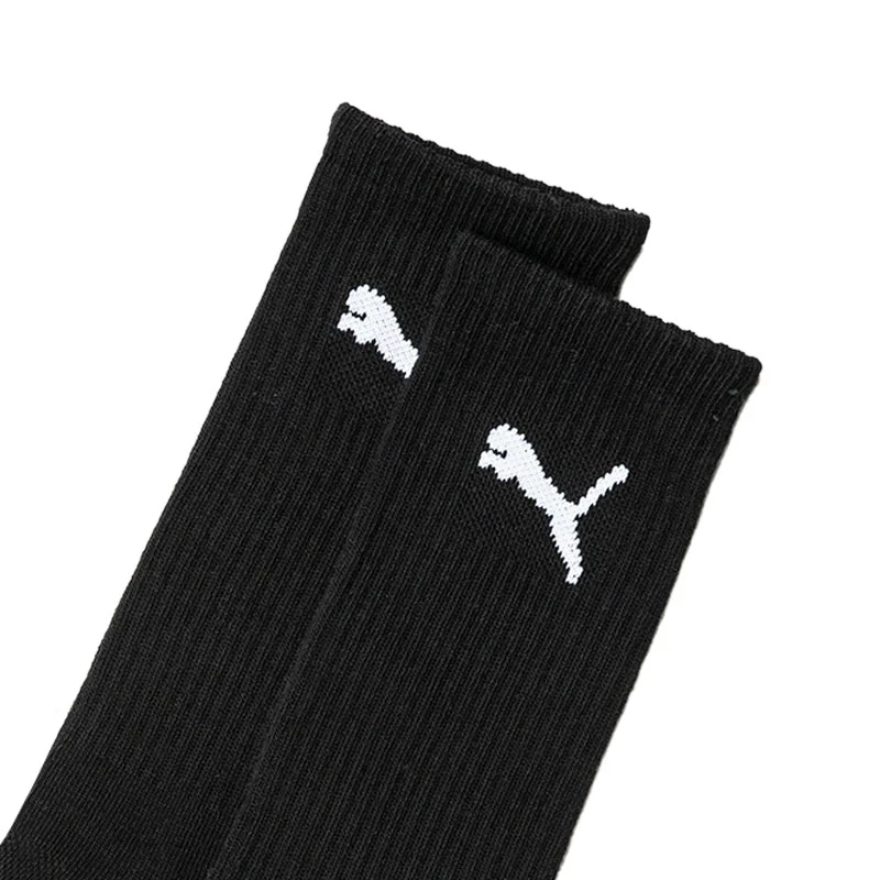 PUMA Essential Crew Cut 3-Pair Pack Socks (Black) - Image 4