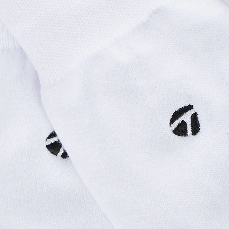 TAYLORMADE Metal-T Women's High-Knee Socks (White) - Image 3