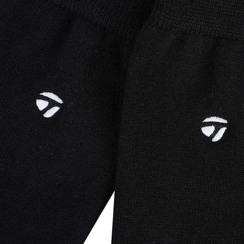 TAYLORMADE Metal-T Women's High-Knee Socks (Black) - Image 3