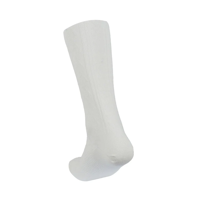 LE COQ SPORTIF GOLF Knit Women's Knee Socks (White) - Image 2
