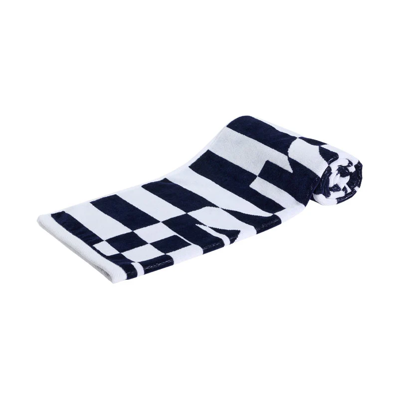 GFORE Trippy Stripe Golf Towel (Snow/Twilight) - Image 3