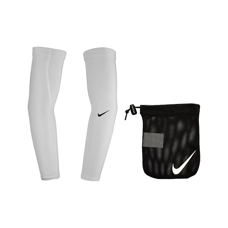 NIKE UV Men's Arm Gloves (White) - Image 4