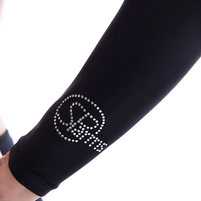 SPARMS Crystal Women's Sun Sleeves (Black) - Image 4