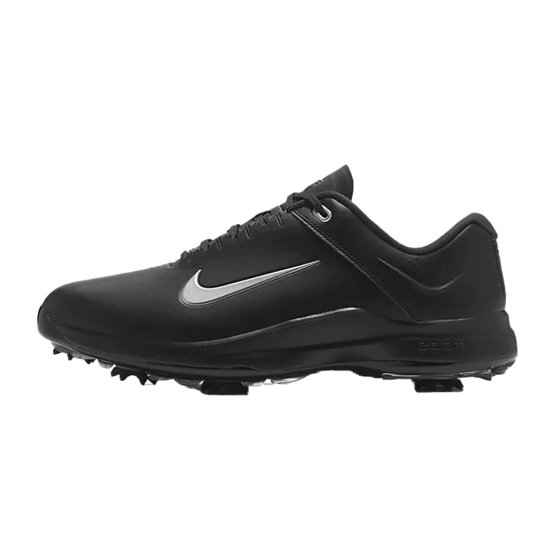 NIKE Air Zoom Tiger Woods 2020 Men's Spiked Shoes Black/Silver/Red - Image 2