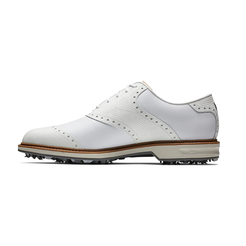 FOOTJOY Premiere Series Wilcox Men's Spiked Shoes (White) - Image 2