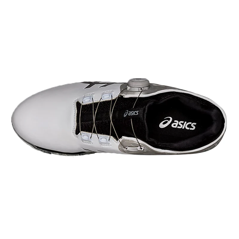 ASICS Gel Ace Pro 5 BOA Men's Spiked Shoes (White/Black) - Image 3