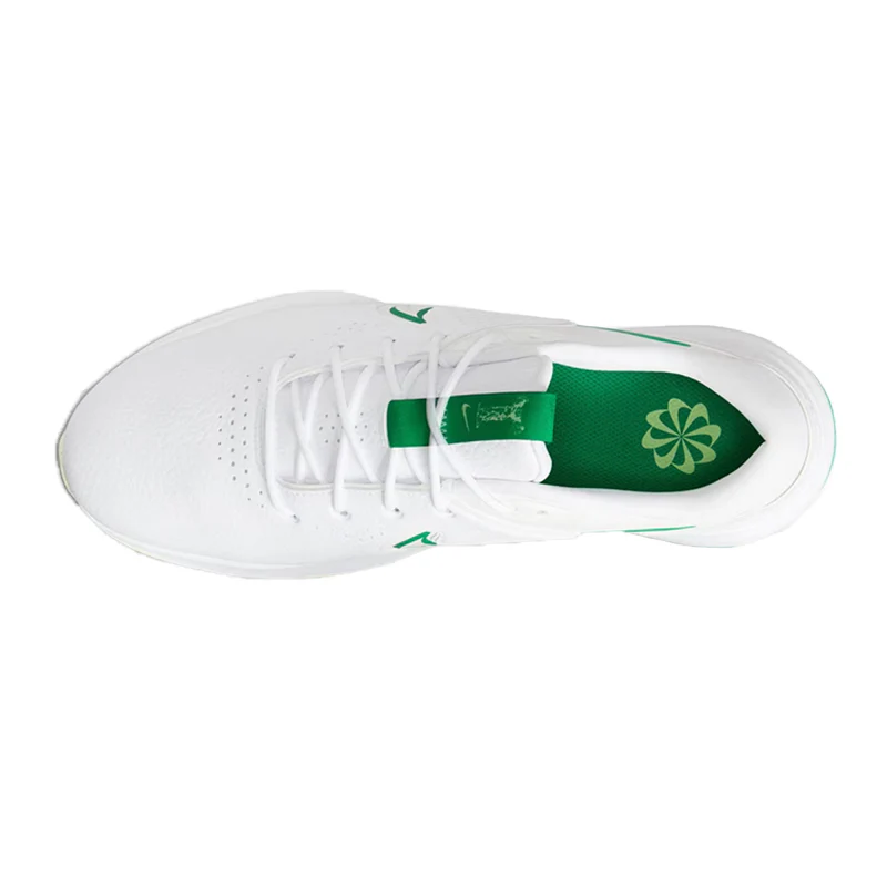 NIKE Victory Pro 3 Men's Spiked Shoes (White/Green) - Image 3