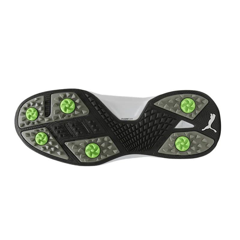 PUMA Fusion Flex Men's Spikeless Shoes (White/Black) - Image 4