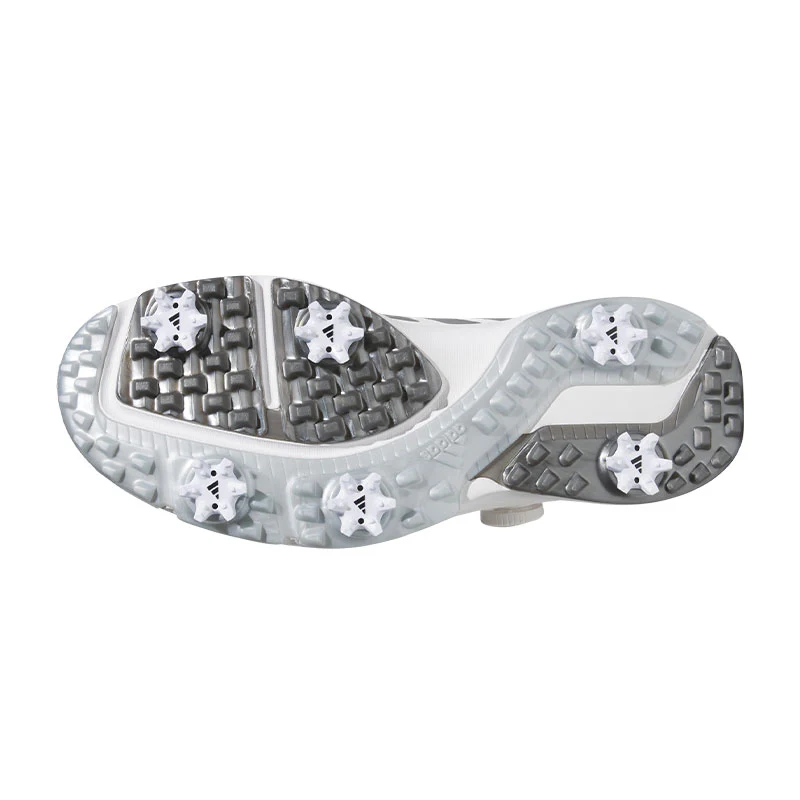 ADIDAS Powerfade BOA Men's Spiked Shoes (White/Silver) - Image 4