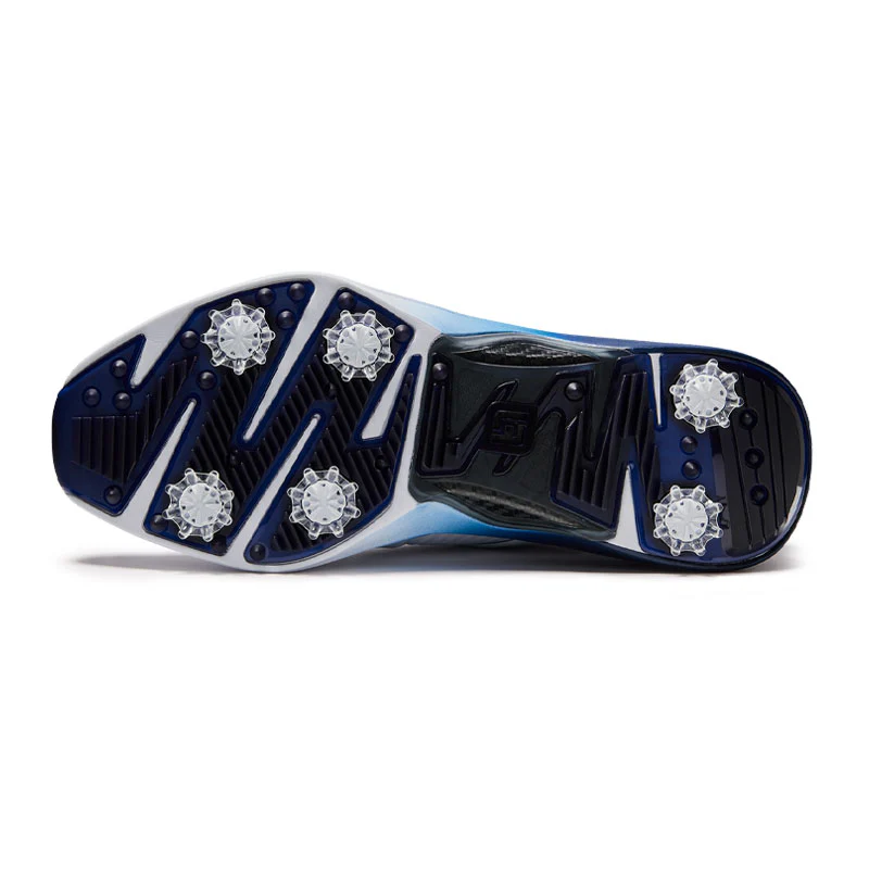 FOOTJOY Hyperflex Carbon BOA Men's Spiked Shoes (White/Navy) - Image 4