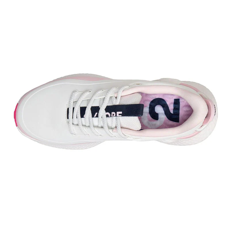 GFORE MG4+ O2 G/LOCK Women's Spiked Shoes (Snow/Blush) - Image 3