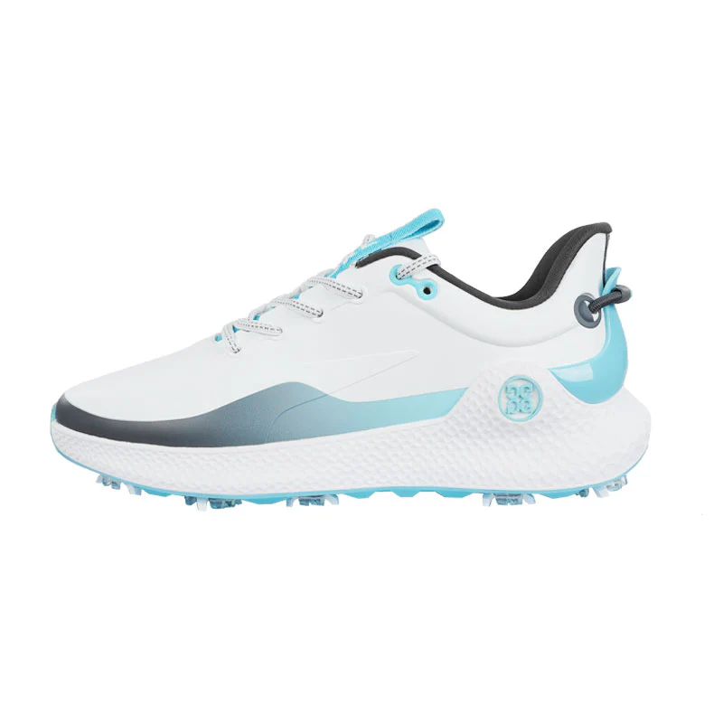 GFORE MG4+ O2 Camo Men's Spiked Shoes (Snow/Cenote) - Image 2