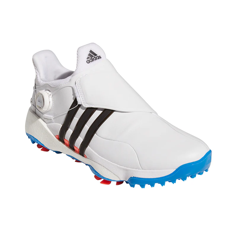 ADIDAS Tour 360 Infinity BOA Men's Spikeless Shoes (White/Black) - Image 5