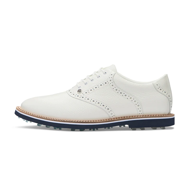 GFORE Saddle Gallivanter Women's Spikeless Shoes (White/Twilight) - Image 2