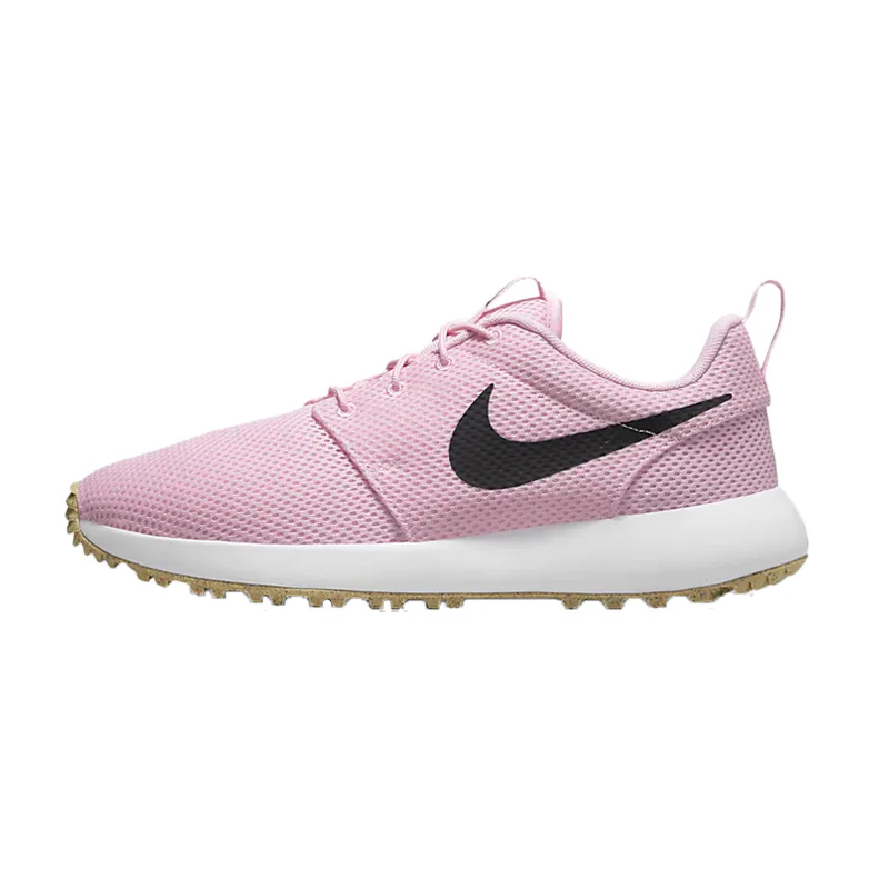 NIKE Roshe G Men's Spikeless Shoes (Pink/White) - Image 2