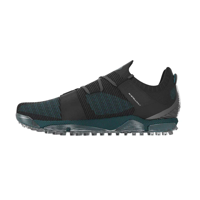UNDER ARMOUR HOVR Tour Men's Spikeless Shoes (Black/Blue/Silver) - Image 2