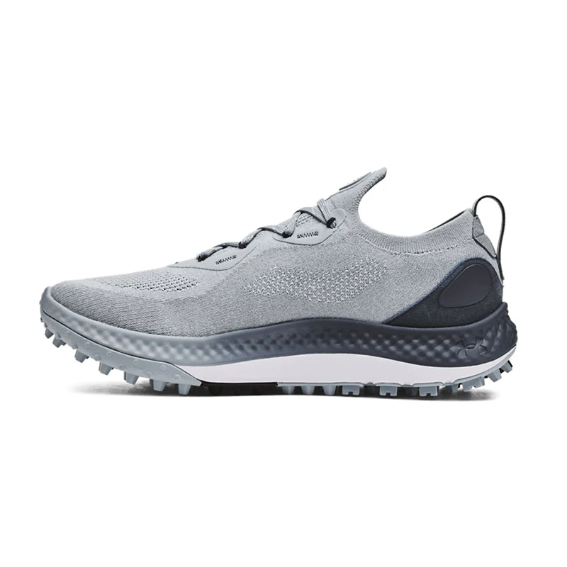 UNDER ARMOUR Charged Curry Men's Spikeless Shoes (Blue/Grey/White) - Image 2
