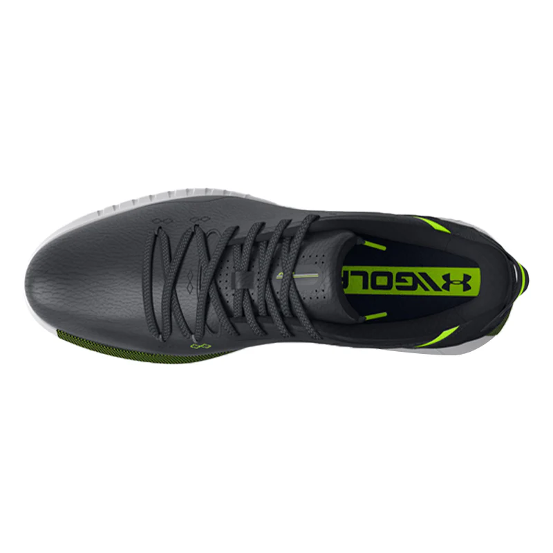 UNDER ARMOUR HOVR Drive Wide Men's Spikeless Shoes (Black/Grey) - Image 4