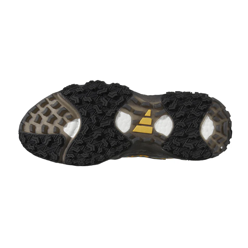 ADIDAS Adi Goretex Lace Men's Spikeless Shoes (Black/Black/Lemon) - Image 4