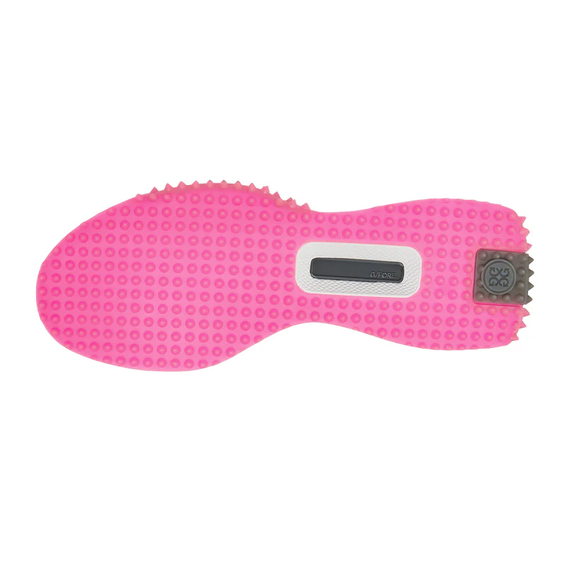 GFORE G.112 Men's Spikeless Shoes (Snow/Pink) - Image 4