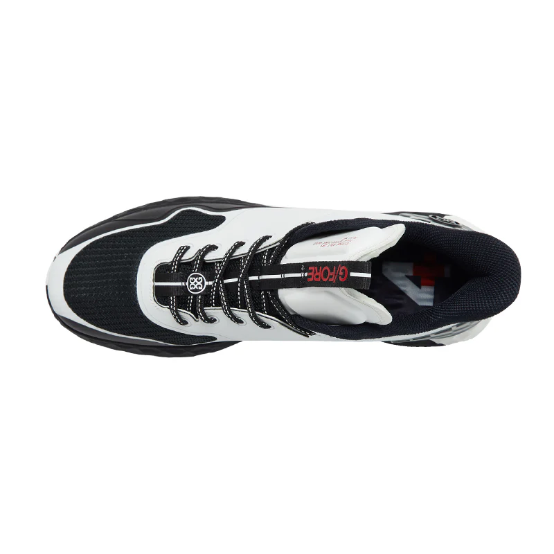 GFORE MG4+ Mid Top Men's Spikeless Shoes (Snow/Onyx) - Image 3