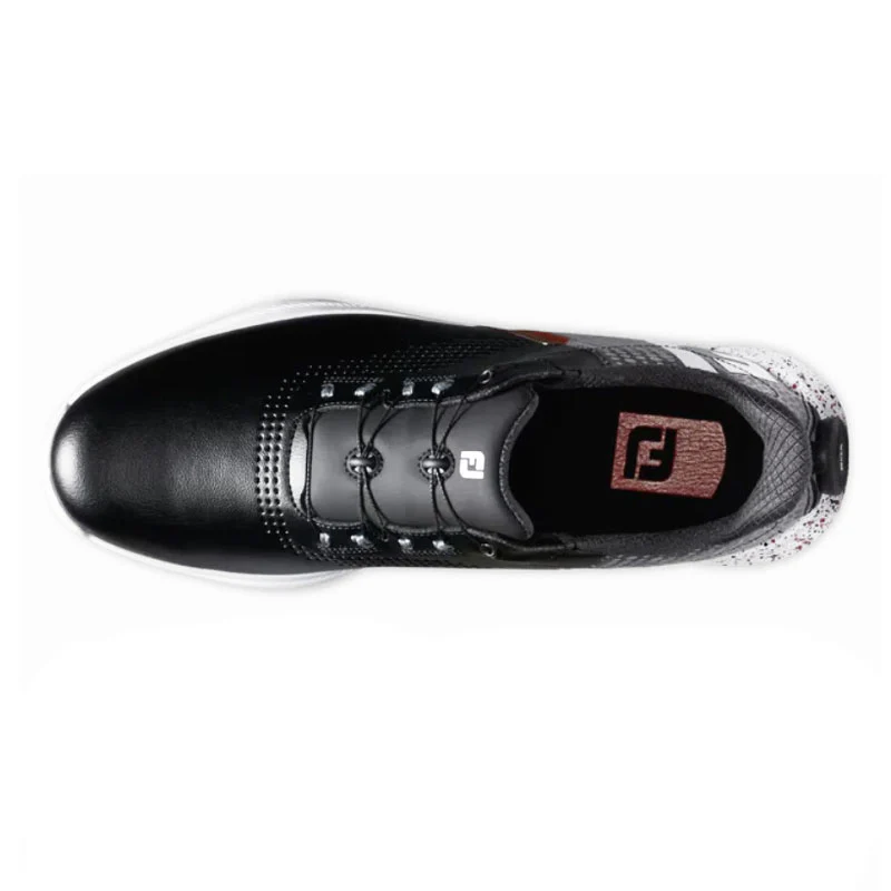 FOOTJOY Fuel BOA Men's Spikeless Shoes (Black/Grey) - Image 3