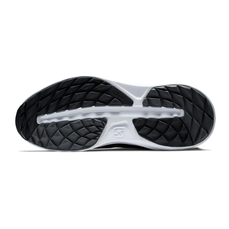 FOOTJOY Flex Men's Spikeless Shoes (Black/Black/White) - Image 4