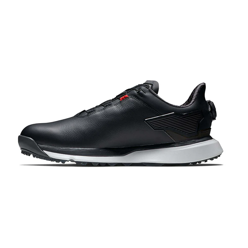 FOOTJOY Pro/SLX BOA Men's Spikeless Shoes (Black/Black/White) - Image 2