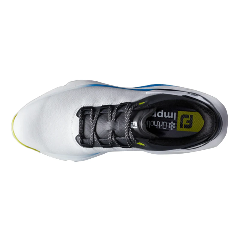 FOOTJOY Pros Carbon BOA Men's Spikeless Shoes (White/Black/Mul) - Image 3