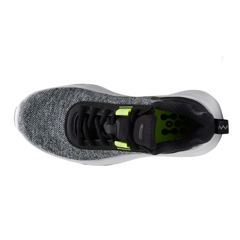 PUMA Fusion Crush Junior Spikeless Shoes (Black/Lime) - Image 3