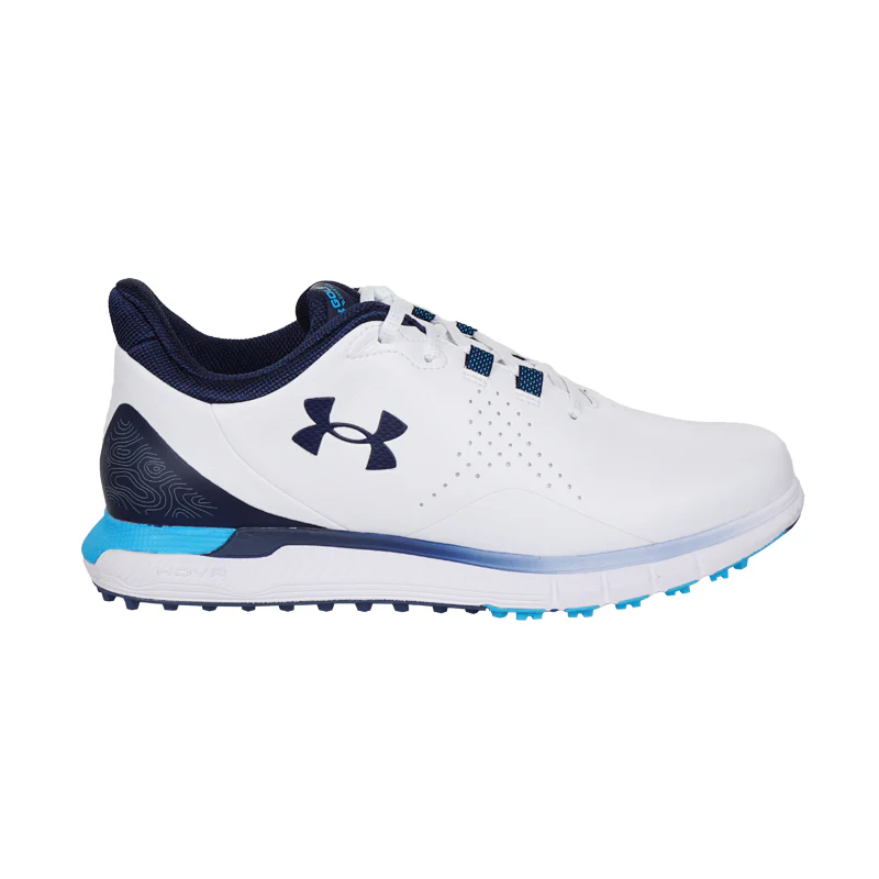 UNDER ARMOUR Drive Men's Spikeless Shoes (White/Navy)