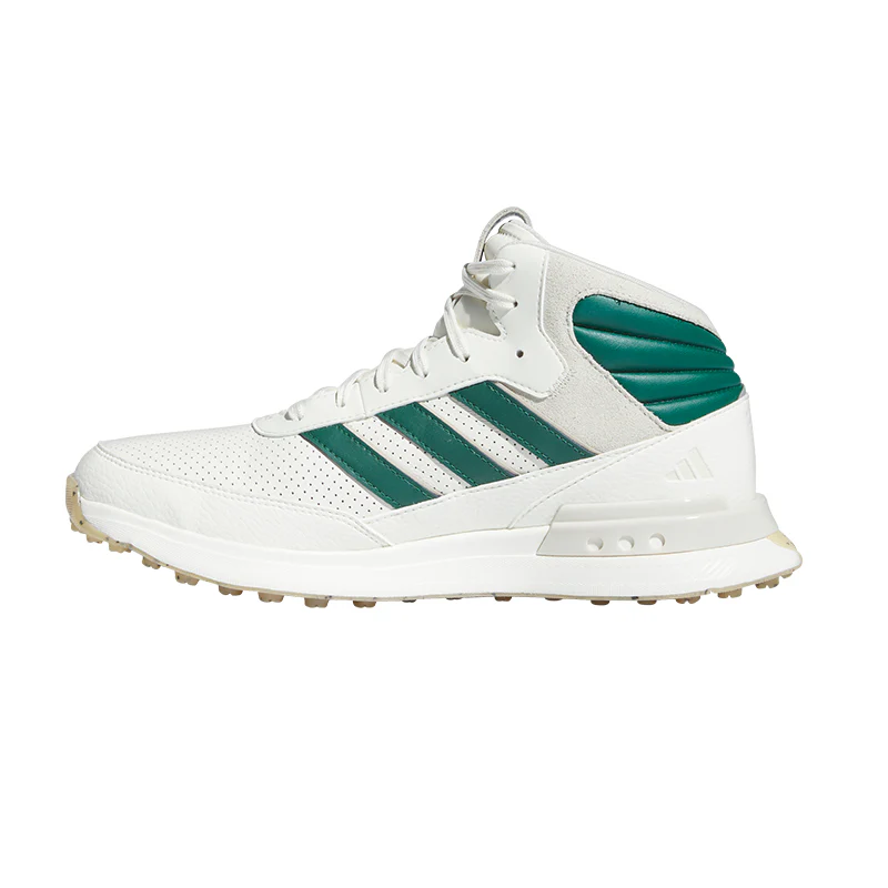 ADIDAS S2G Mid Unisex Spikeless Shoes (White/Green) - Image 2